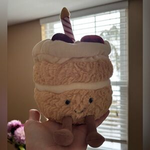 Jellycat birthday cake